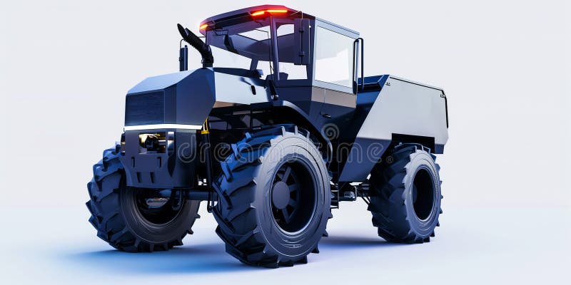 Modern Agriculture Tractor. A powerful vehicle used for various farm tasks, including plowing, tilling, planting, and transportation AI generated. Modern Agriculture Tractor. A powerful vehicle used for various farm tasks, including plowing, tilling, planting, and transportation AI generated