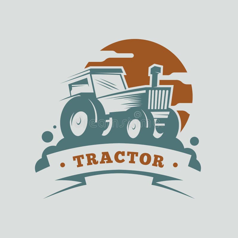 Tractor Logo Design Concept Vector Stock Vector - Illustration of fresh ...