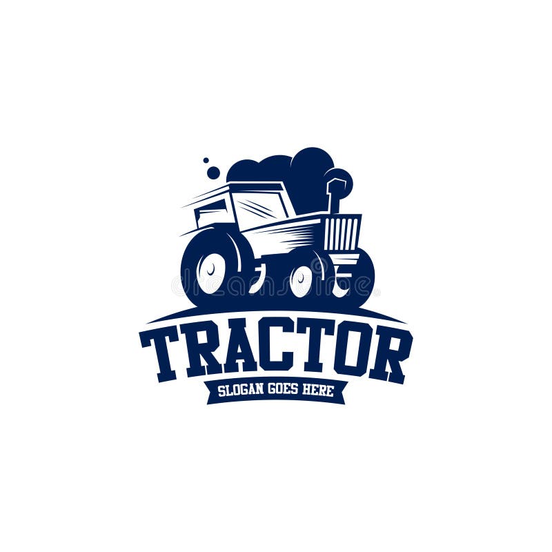 Tractor Logo Template Vector. Tractor Logo Concept Stock Illustration ...