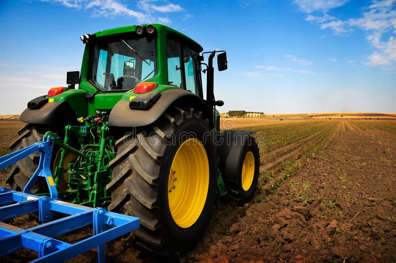 Tractor - modern agriculture equipment