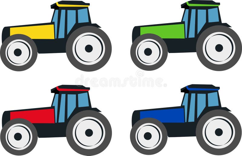 tractors stock vector illustration of design illustration 35650803