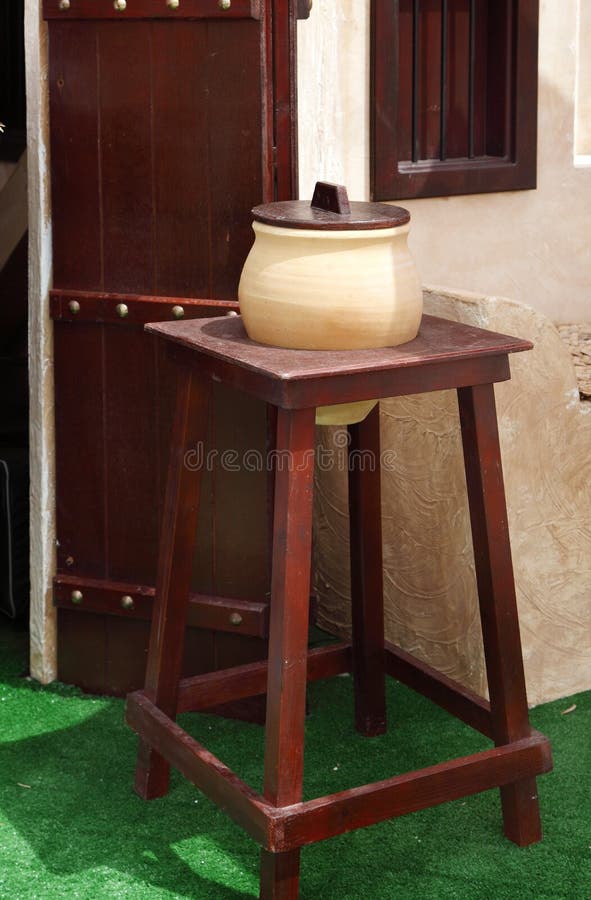 Arabic pottery stock photo. Image of wine, contemporary 18195130