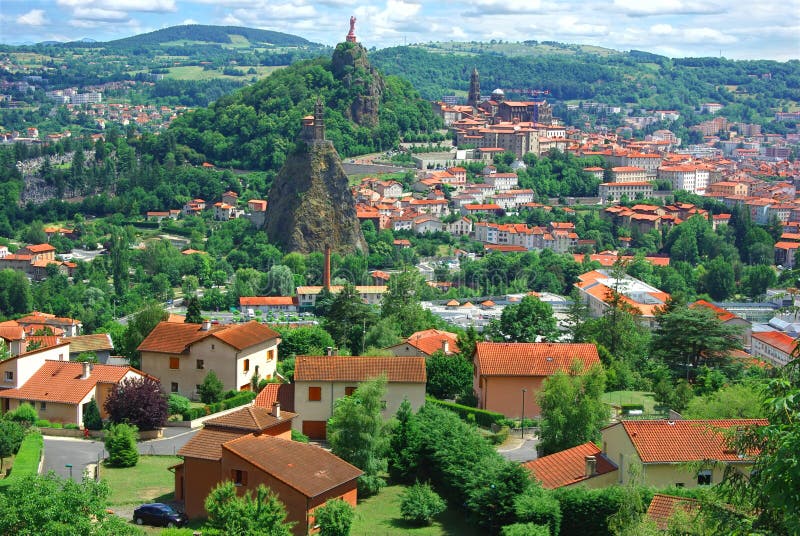 Traditional architecture of Le Pyui, France