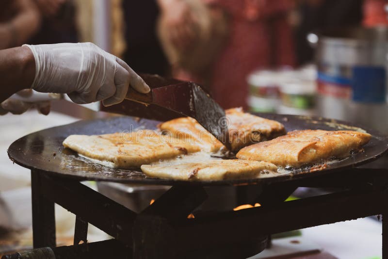 Traditional Asian Indonesian Street Food Stock Image - Image of meat