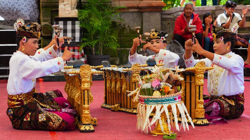Traditional Balinese music royalty free stock image Traditional Balinese music royalty free stock image