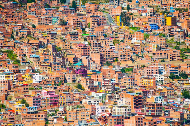 Traditional Bolivian Houses in La Paz City, Bolivia Stock Image - Image of  building, destination: 111689637