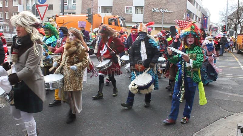 Traditional carnival in Cologne