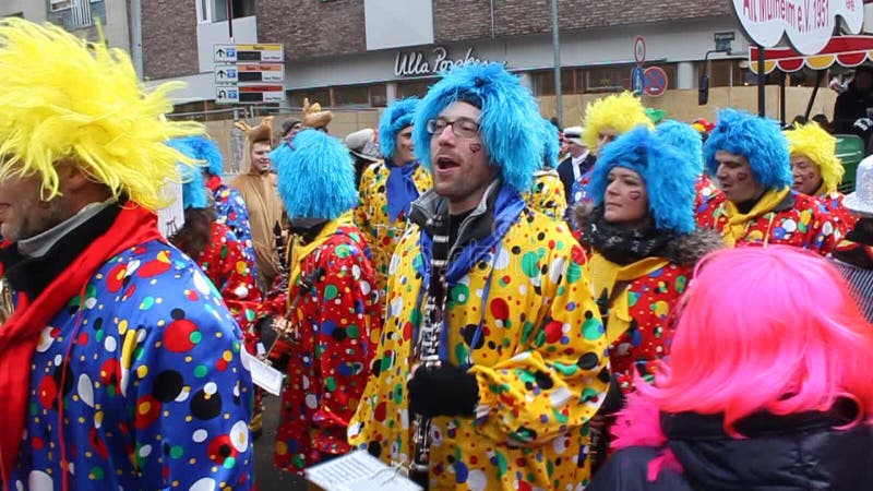 Traditional carnival in Cologne