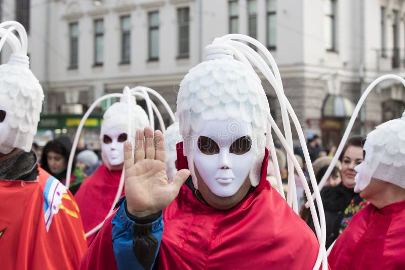 Traditional Celebration Carnival Costume Show Editorial Stock Image ...