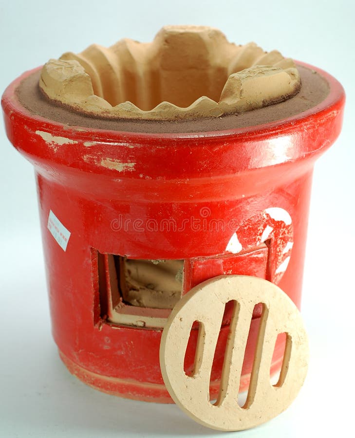 Traditional Chinese Charcoal Stove Stock Photo Image of item, object
