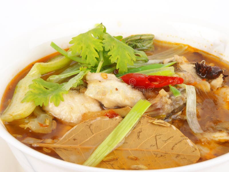 Traditional Chinese Fish soup