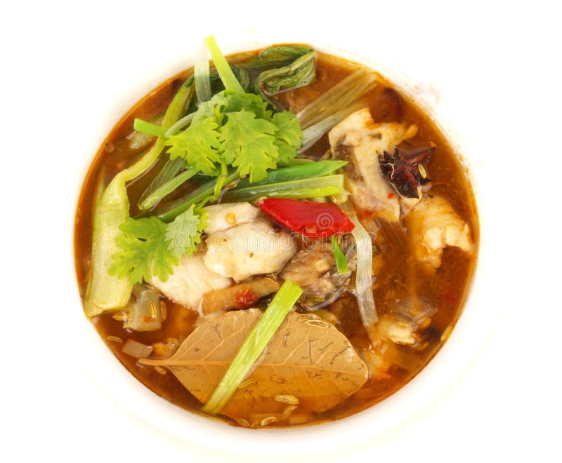 Traditional Chinese Fish soup