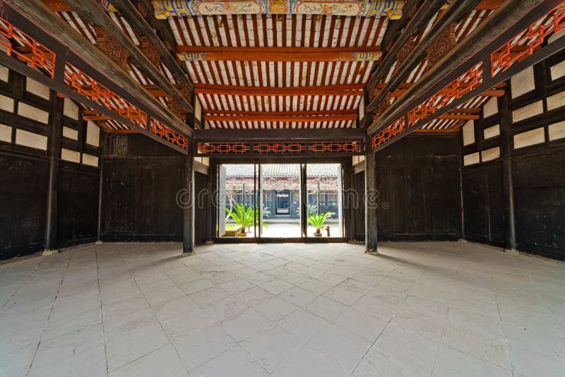 Traditional Chinese reception hall