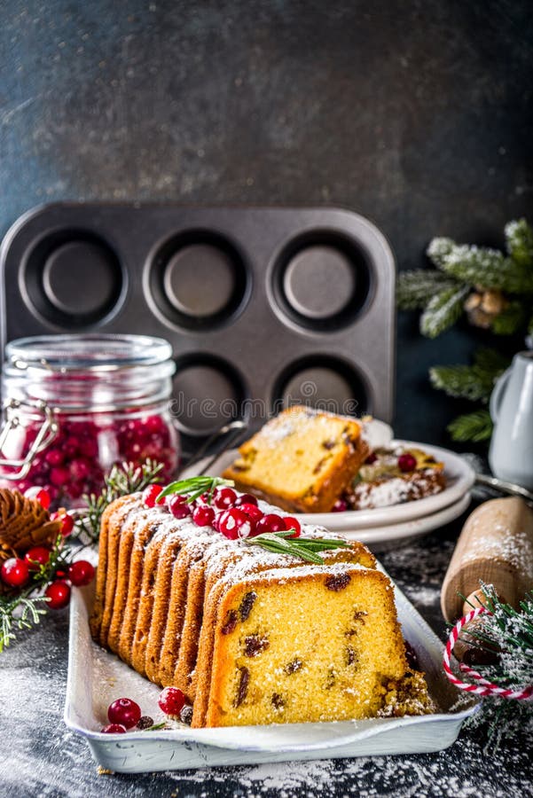 traditional-christmas-fruitcake-stock-image-image-of-food-view