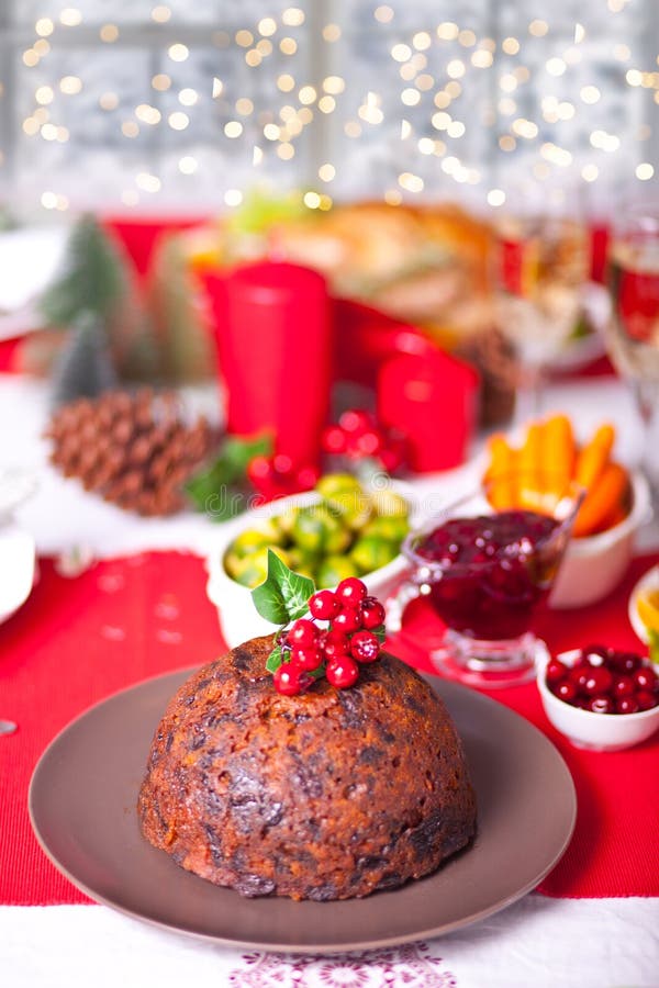 Traditional Christmas Cake Panettone with Fruits and Nuts with ...
