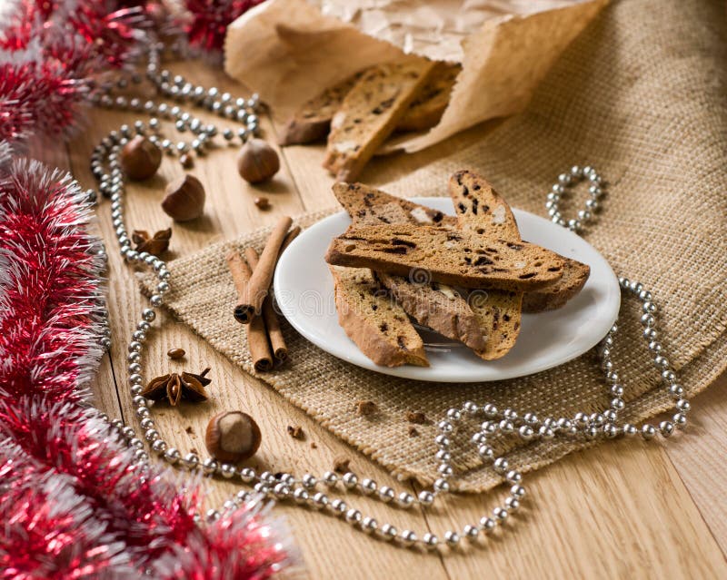 Traditional Christmas Sweet Stock Photo Image of christmas, biscotti 27669262
