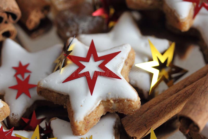 Traditional Christmas Sweets Stock Image Image of cocoa, card 35818507