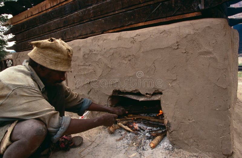 Oven for Traditional Ethiopian Bread Editorial Stock Photo Image of ababa, food 47592133