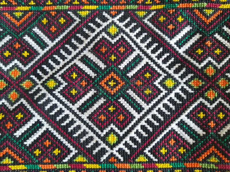 Traditional Cross-stitch. Vintage Ukrainian Cross-stitch. Juicy Colors ...