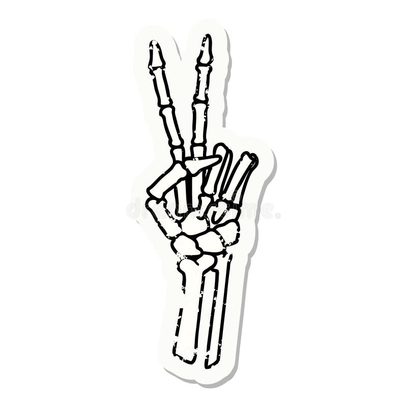 933 Skeleton Peace Sign Images Stock Photos  Vectors  Shutterstock