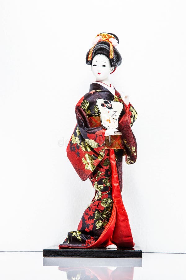 Traditional Dolls of Japan Women Stock Photo Image of japan, dolls