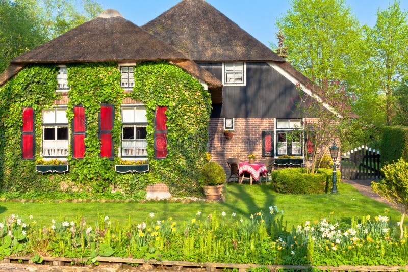 Adare Village, Irish Traditional Cottage House. Stock Photo - Image of ...