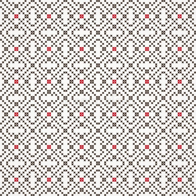 Traditional embroidered seamless pattern. Vector vector illustration Traditional embroidered seamless pattern. Vector vector illustration