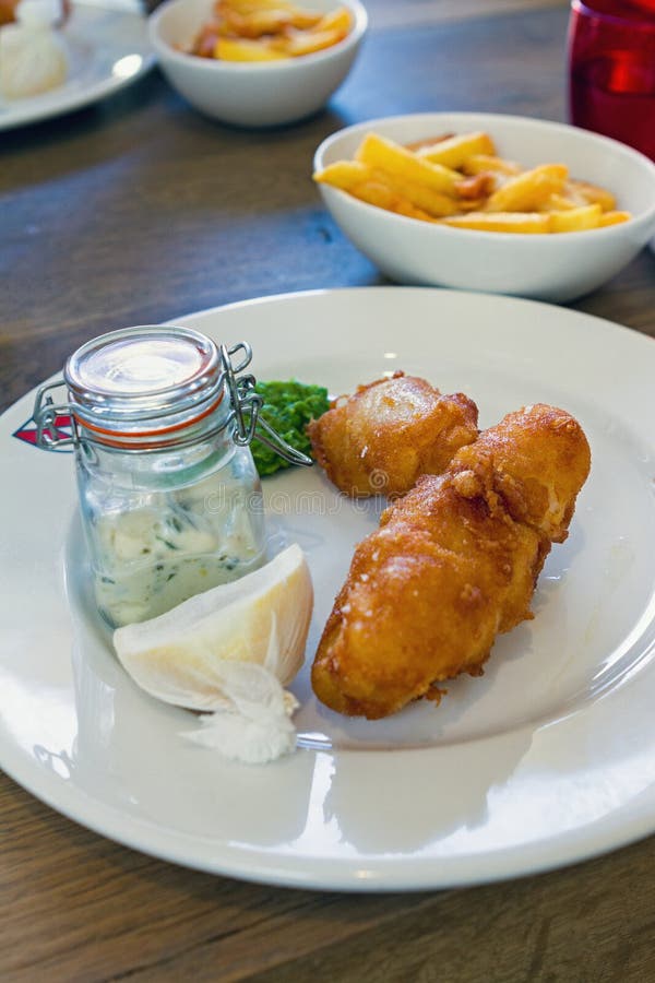 Traditional English food - Fish and chips