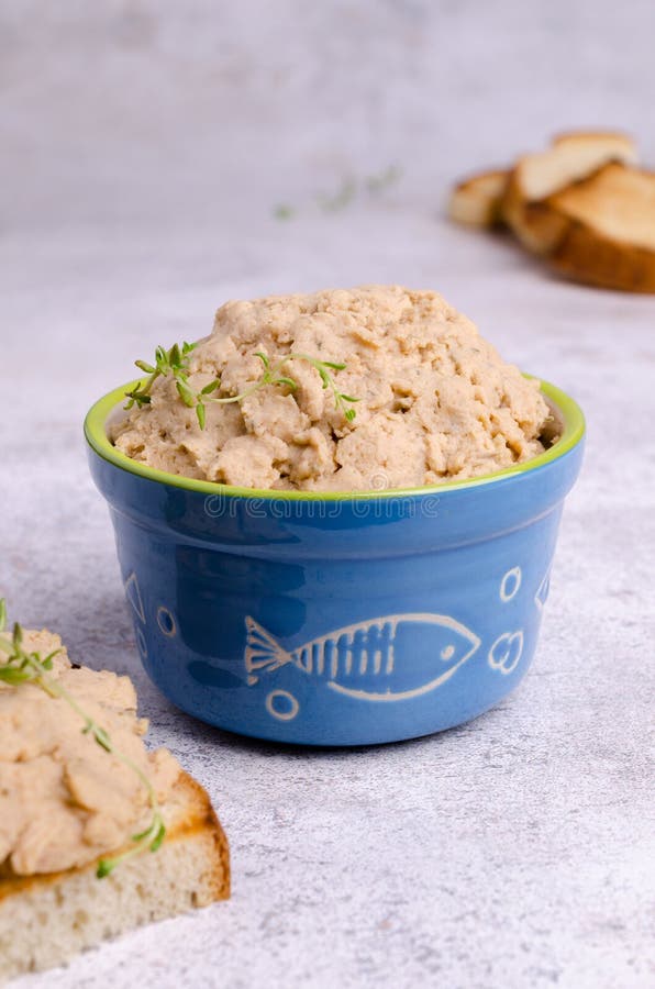 Traditional fish pate stock photo. Image of bread, nutrition 243516626