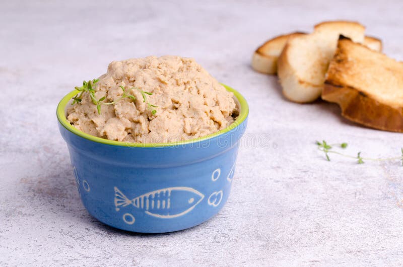Traditional fish pate stock photo. Image of bread, nutrition 243516626