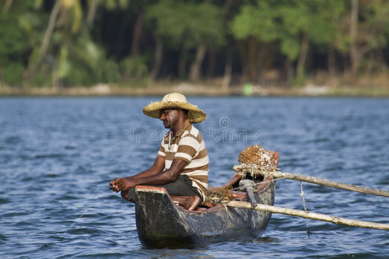 traditional dugout canoe, malawi. stock photo - image of