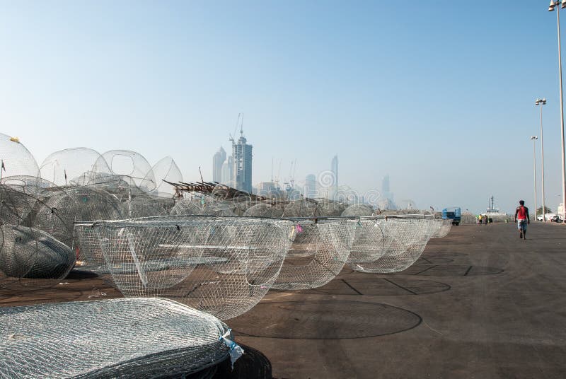 Traditional fishing pots