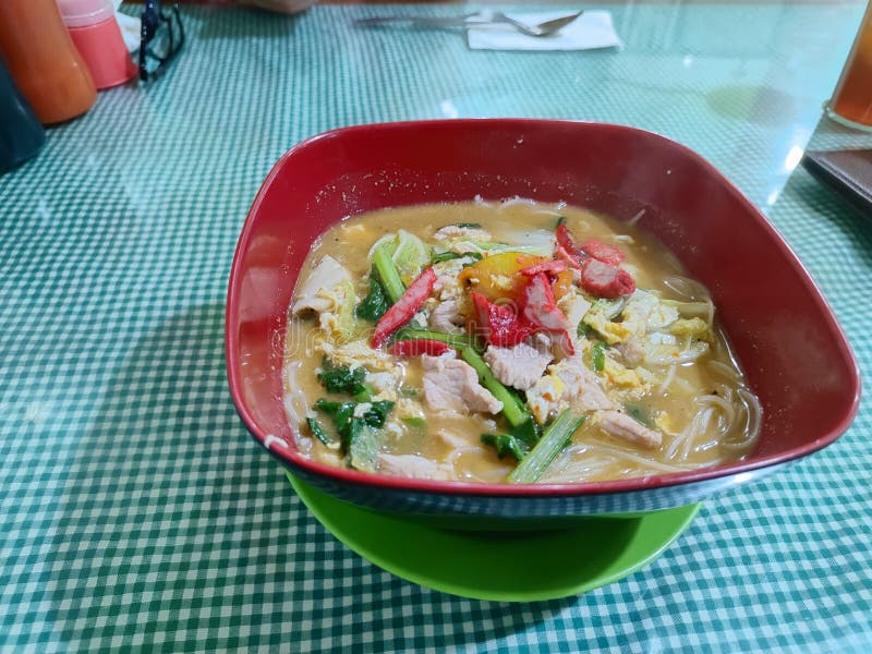 Traditional Food Nudle Fork Stock Image Image of fork, food 263008925