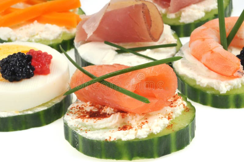 krom hond Ontwikkelen Traditional Fresh Amuse Bouche of French Cuisine Close Up Stock Image -  Image of snack, assortment: 228737359