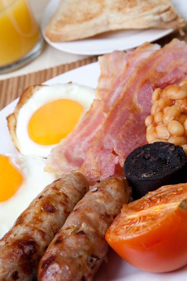 Traditional full english breakfast