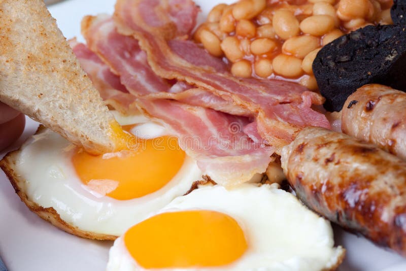 Traditional full english breakfast