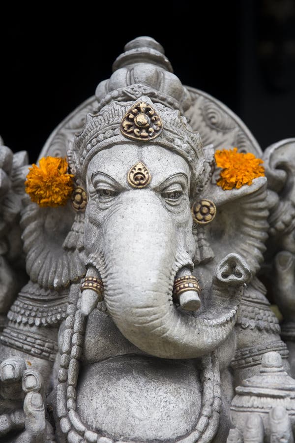 Traditional Ganesha Statue In Ubud At Bali Island Stock Traditional Ganesha Statue In Ubud At Bali Island Stock