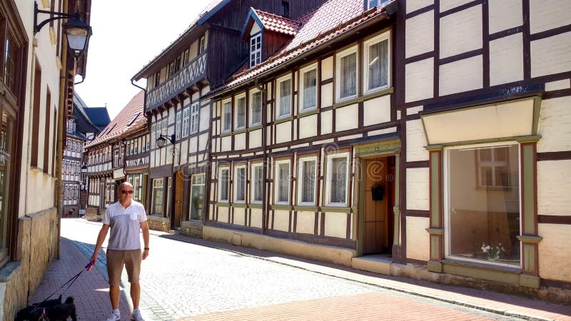 Traditional German architecture royalty free stock images