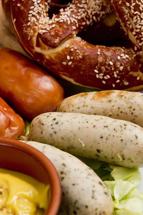 German Deli Sauerkraut With Liver Sausage Stock Image Image of pork