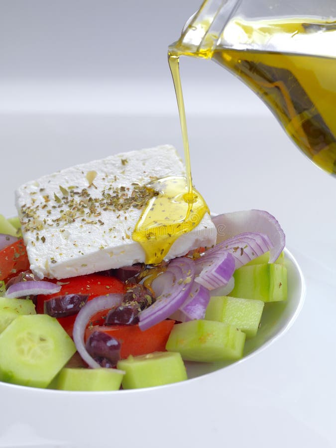 Traditional greek salad