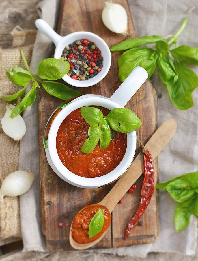 traditional-homemade-tomato-sauce-stock-image-image-of-barbecue
