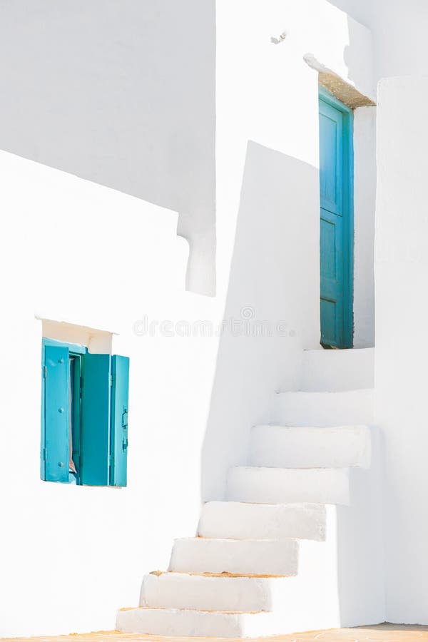 Traditional house detail from Sifnos, Greece