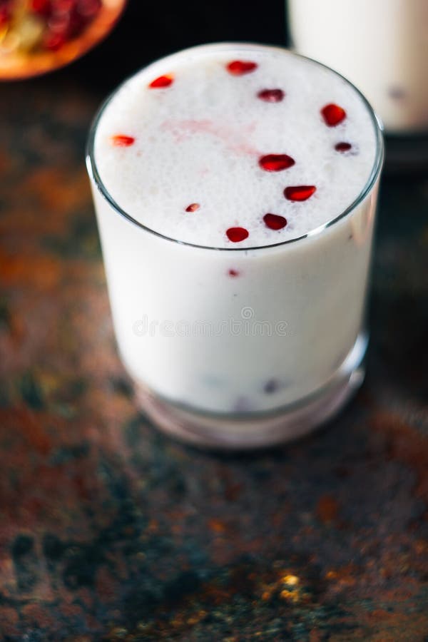 Traditional Indian Drink - Lassi - Cold Yougurt Dessert with the ...