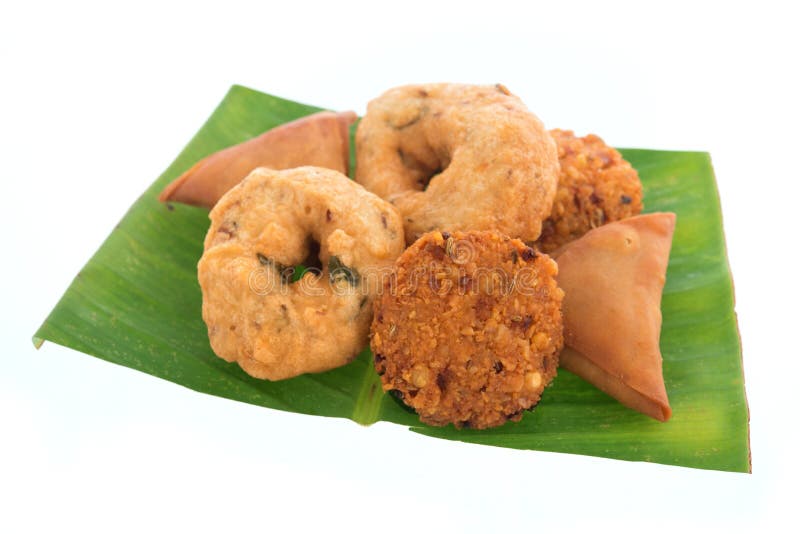 Traditional Indian Snack Platter Stock Photo Image 44589668