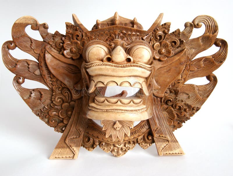 Traditional Indonesian (Balinese) mask-souvenir