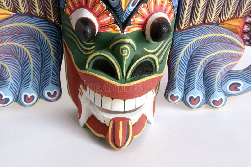 Traditional Indonesian (Balinese) mask-souvenir