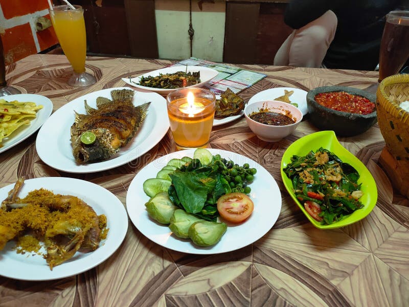 Traditional Indonesian Food Stock Image - Image of west, food: 295142639