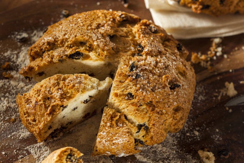 Traditional Irish Soda Bread royalty free stock image