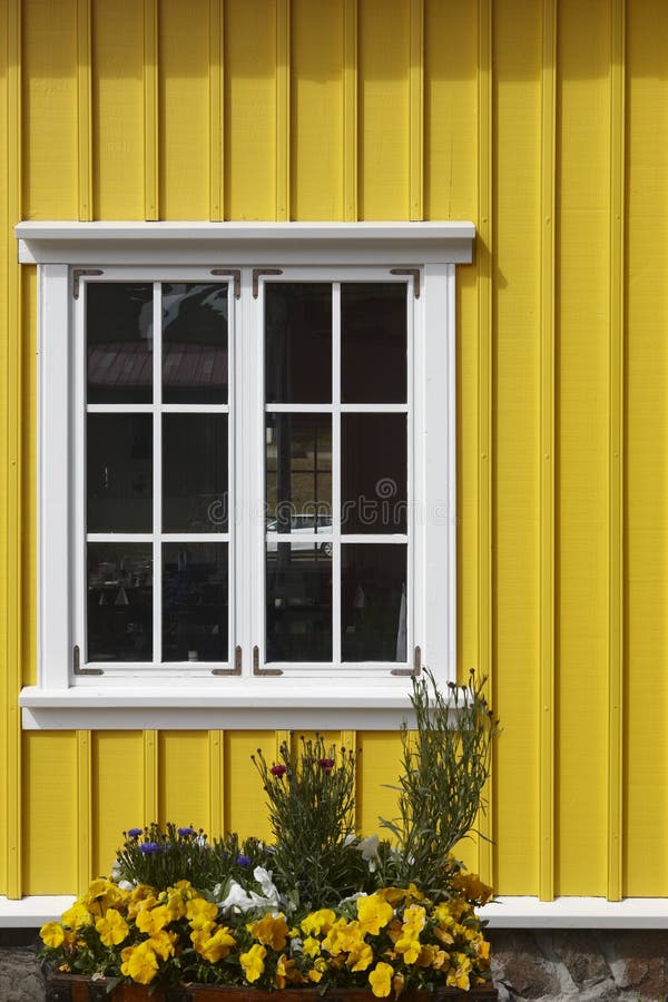 Traditional islandic facade. Siglufjordur. Iceland. royalty free stock images Traditional islandic facade. Siglufjordur. Iceland. royalty free stock images