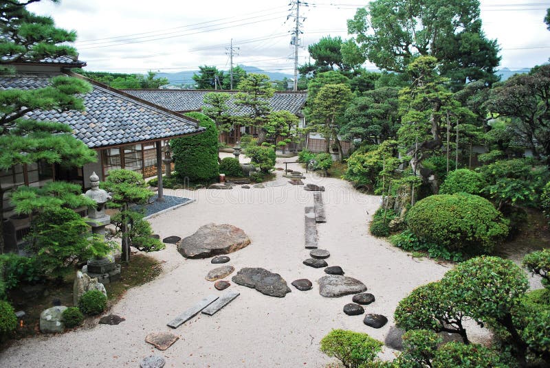 Traditional Japanese garden